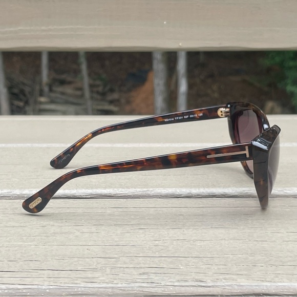 Tom Ford Martina Tortoise Cat Eye Sunglasses - Picture 6 of 16